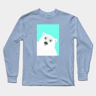 Polar Bear Portrait Long Sleeve T-Shirt